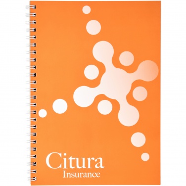 Logo trade promotional products picture of: Desk-Mate® A5 notebook synthetic cover