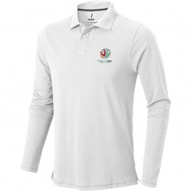 Logotrade promotional giveaway image of: Oakville long sleeve men's polo