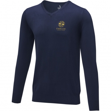 Logo trade promotional merchandise photo of: Stanton men's v-neck pullover