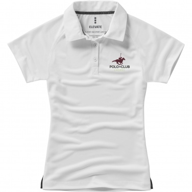 Logo trade corporate gift photo of: Ottawa short sleeve women's cool fit polo