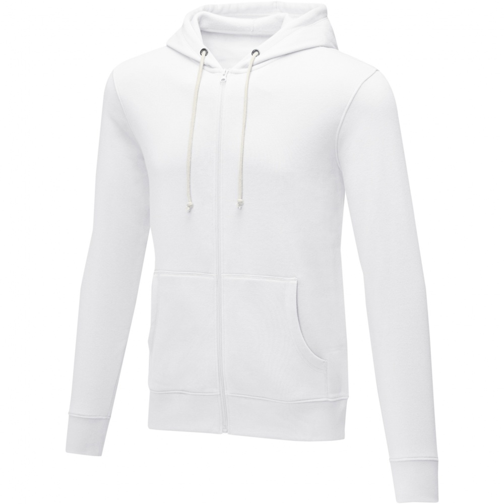 Logo trade corporate gifts image of: Theron men’s full zip hoodie