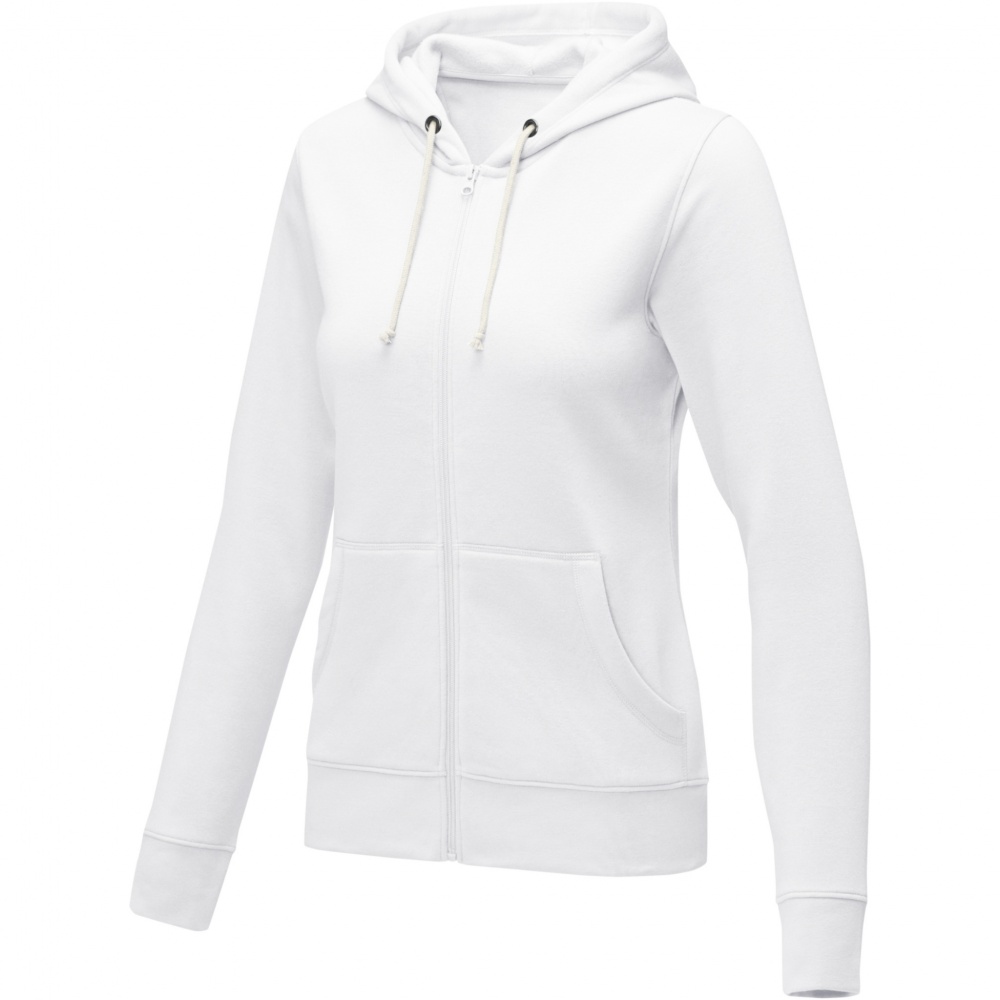 Logo trade promotional giveaways picture of: Theron women’s full zip hoodie