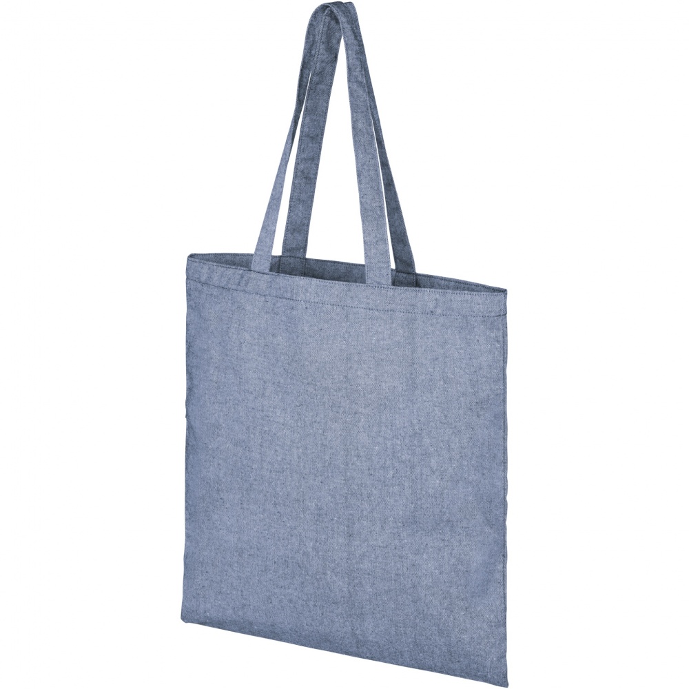 Logo trade promotional giveaways picture of: Pheebs 210 g/m² recycled tote bag 7L