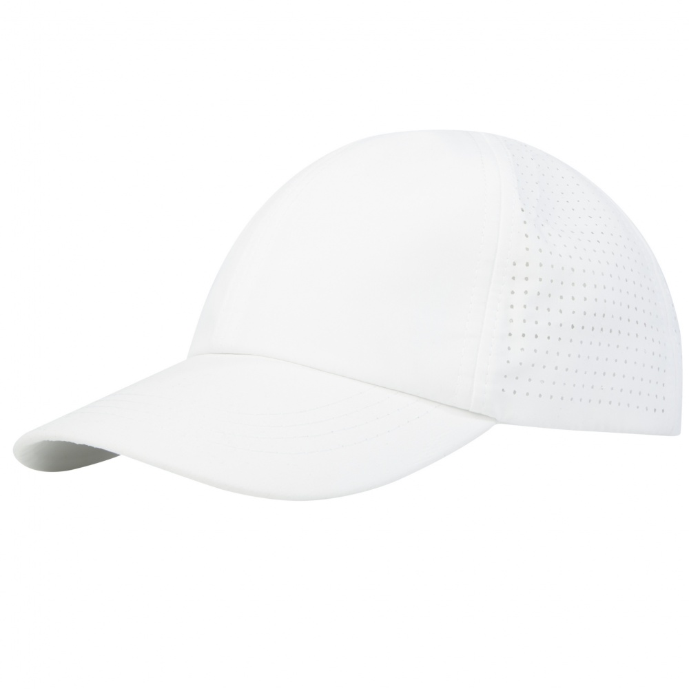 Logo trade advertising product photo of: Mica 6 panel GRS recycled cool fit cap