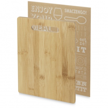 Logo trade promotional items image of: Basso bamboo cutting board
