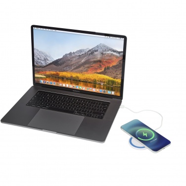 Logotrade promotional giveaway image of: Peak 10W magnetic wireless charging pad