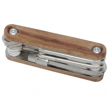 Logotrade corporate gift picture of: Fixie 8-function wooden bicycle multi-tool