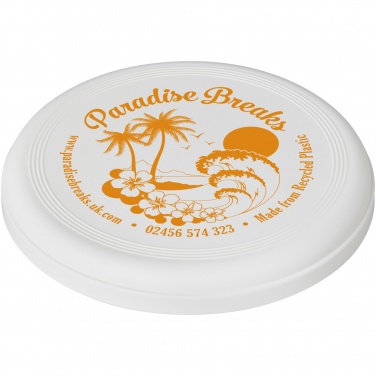 Logo trade promotional gifts image of: Crest recycled frisbee