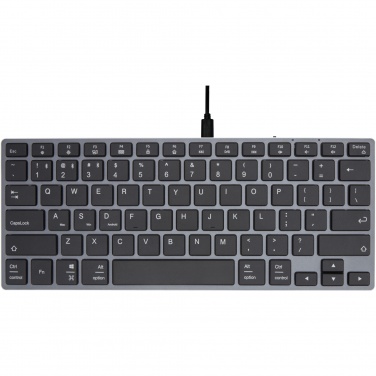 Logotrade promotional merchandise image of: Hybrid performance Bluetooth keyboard - QWERTY