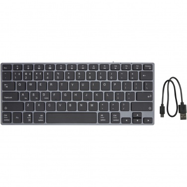 Logo trade promotional giveaway photo of: Hybrid performance Bluetooth keyboard - QWERTY