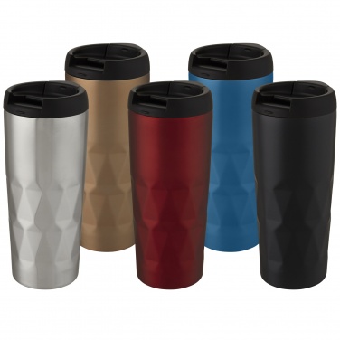 Prism 450 ml copper vacuum insulated tumbler, Red – detail view 5