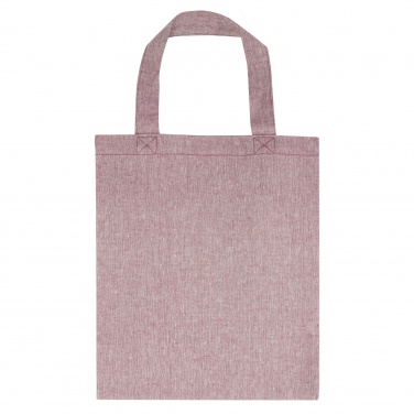 Logo trade business gift photo of: Pheebs 150 g/m² recycled gusset tote bag 13L