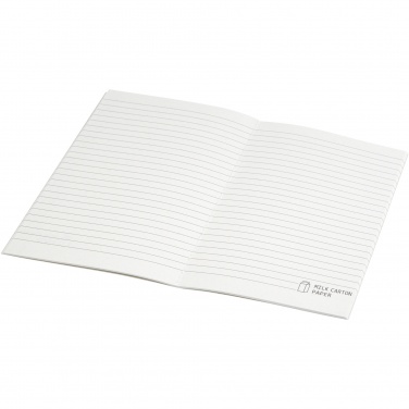 Logotrade promotional merchandise image of: Dairy Dream A5 size reference recycled milk cartons cahier notebook
