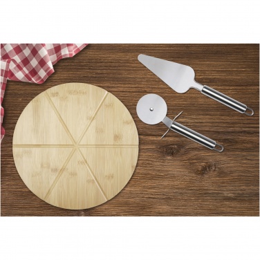 Logotrade advertising product image of: Mangiary bamboo pizza peel and tools