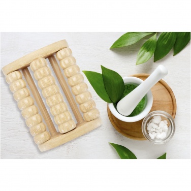Logo trade promotional items image of: Venis bamboo foot massager