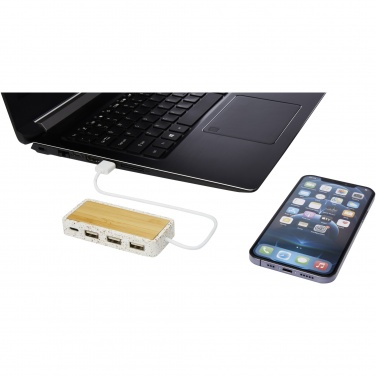 Logo trade corporate gift photo of: Terrazzo USB 2.0 hub
