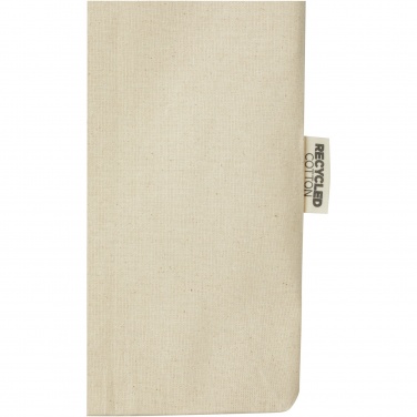 Logo trade promotional products image of: Rainbow 180 g/m² recycled cotton tote bag 5L