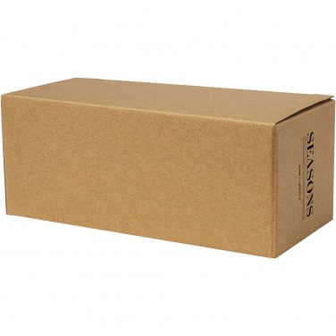 Logotrade corporate gifts photo of: Manti 2-piece 100 ml double-wall glass cup with bamboo coaster 