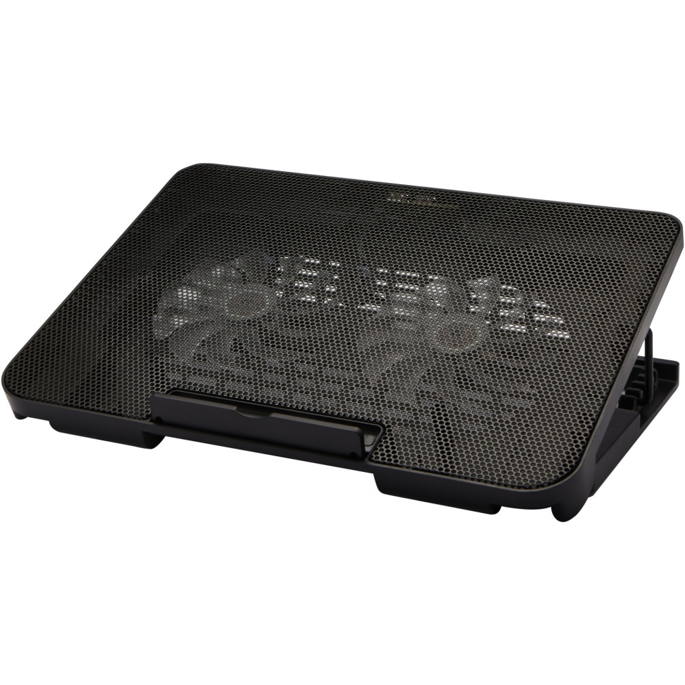 Logo trade business gifts image of: Gleam gaming laptop cooling stand