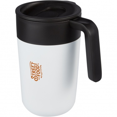Logotrade promotional giveaways photo of: Nordia 400 ml double-wall recycled mug