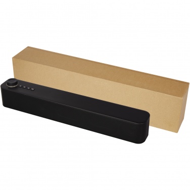 Logo trade promotional gifts picture of: Hybrid 2 x 5W premium Bluetooth® sound bar