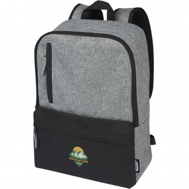Logotrade promotional giveaways photo of: Reclaim 15" GRS recycled two-tone laptop backpack 14L
