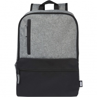 Logotrade promotional merchandise picture of: Reclaim 15" GRS recycled two-tone laptop backpack 14L