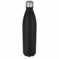 Cove 1 L vacuum insulated stainless steel bottle, Solid black