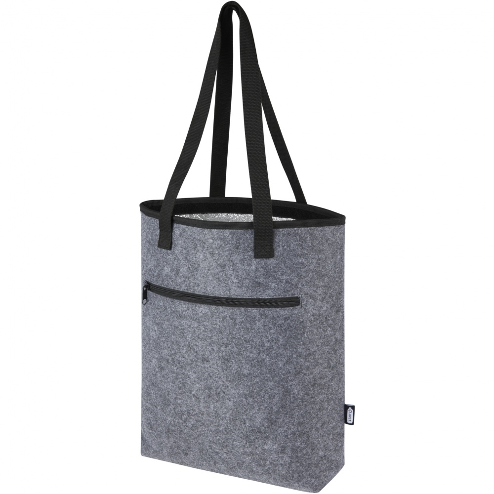 Logo trade promotional product photo of: Felta GRS recycled felt cooler tote bag 12L