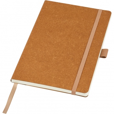 Logotrade promotional merchandise photo of: Kilau recycled leather notebook 