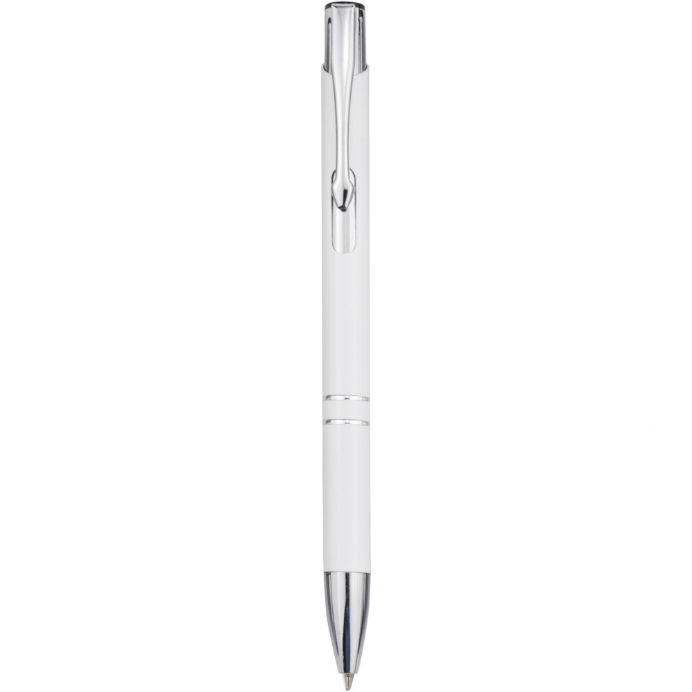 Logo trade corporate gifts image of: Moneta recycled aluminium ballpoint pen