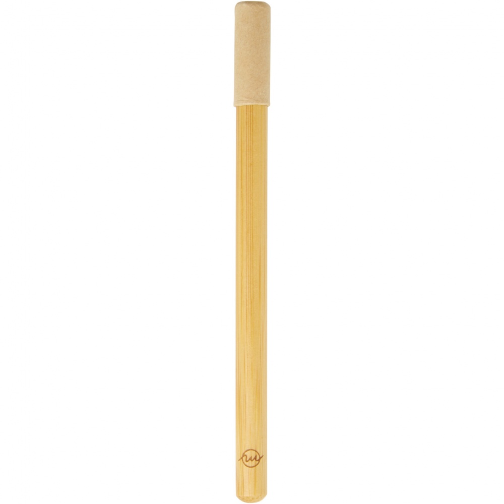 Logo trade promotional gifts image of: Perie bamboo inkless pen