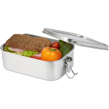 Logo trade promotional merchandise photo of: Titan recycled stainless steel lunch box