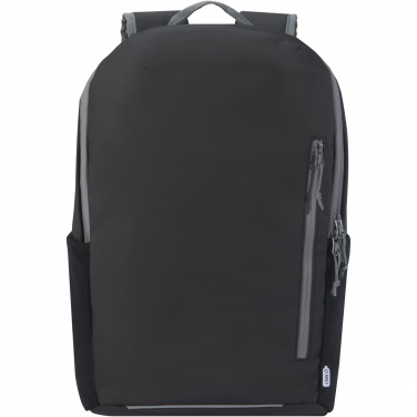 Logo trade corporate gifts picture of: Aqua 15" GRS recycled water resistant laptop backpack 21L