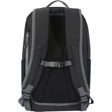 Logo trade business gift photo of: Aqua 15" GRS recycled water resistant laptop backpack 21L