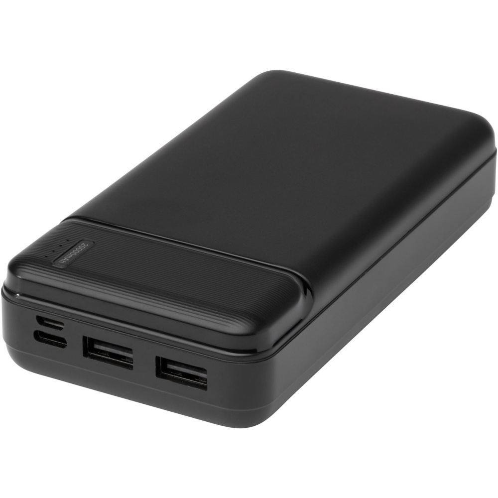 Logotrade promotional item image of: Loop 20.000 mAh recycled plastic power bank 