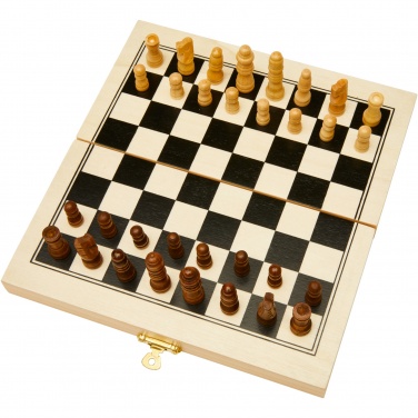 Logo trade promotional products picture of: King wooden chess set