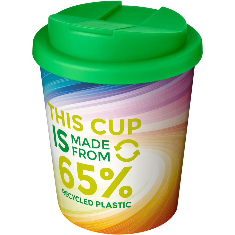 Brite-Americano Espresso Eco 250 ml spill-proof insulated tumbler, green, colour variant