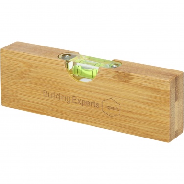 Logotrade promotional gifts photo of: Flush bamboo spirit level with bottle opener