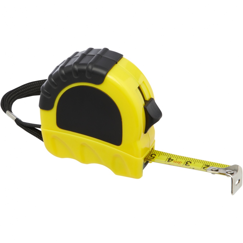 Logo trade promotional item photo of: Rule 3-metre RCS recycled plastic measuring tape