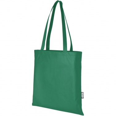 Logo trade promotional products picture of: Zeus GRS recycled non-woven convention tote bag 6L