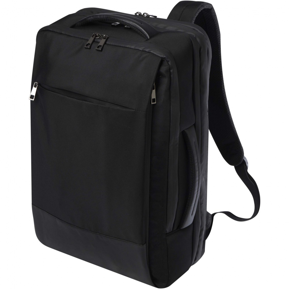 Logotrade promotional giveaways photo of: Expedition Pro 17" GRS recycled expandable laptop backpack 35L