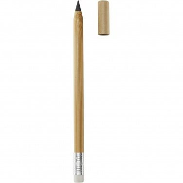 Logo trade promotional merchandise image of: Krajono bamboo inkless pen 