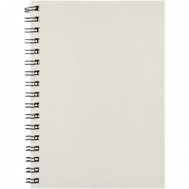 Logo trade promotional merchandise picture of: Desk-Mate® A6 colour spiral notebook