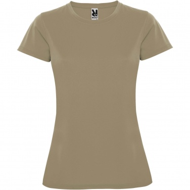 Logo trade promotional merchandise photo of: Montecarlo short sleeve women's sports t-shirt