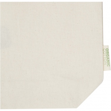 Logo trade promotional products picture of: Orissa 180 g/m² organic wide bottom tote bag 11L