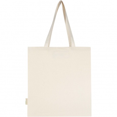 Logo trade business gifts image of: Orissa 180 g/m² organic full gusset tote bag 14L