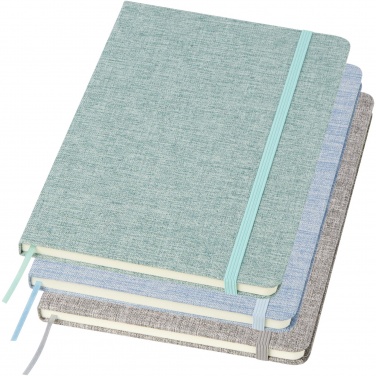 Logo trade promotional merchandise picture of: Ramona A5 cotton notebook