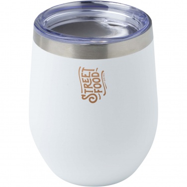 Logotrade advertising product image of: Corzo 350 ml RCS certified recycled stainless steel copper vacuum insulated cup