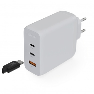 Logo trade promotional giveaways picture of: Xtorm XEC100 GaN² Ultra 100W wall charger